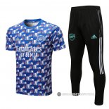 Chandal del Arsenal Manga Corta 2022-23 Azul