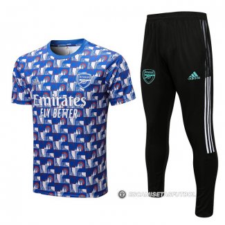 Chandal del Arsenal Manga Corta 2022-23 Azul