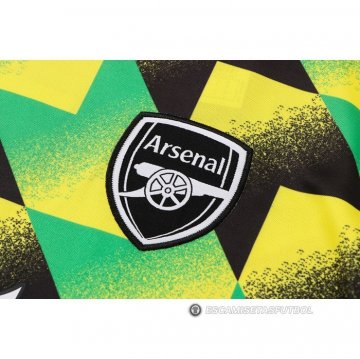 Chandal del Arsenal Manga Corta 22-23 Verde