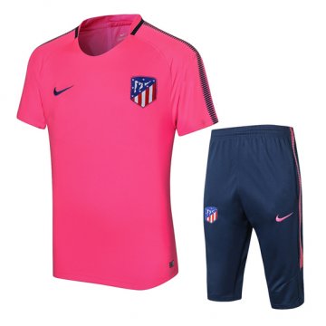 Chandal del Atletico Madrid Manga Corta 17-18 Rosa