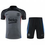 Chandal del Barcelona Manga Corta 22-23 Gris - Pantalon Corto