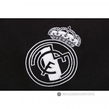 Chandal del Real Madrid Manga Corta 22-23 Negro y Purpura