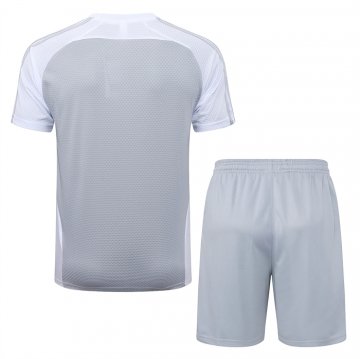 Chandal del Real Madrid Manga Corta 25-26 Gris - Pantalon Corto