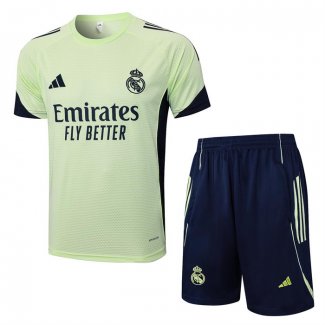 Chandal del Real Madrid Manga Corta 25-26 Verde - Pantalon Corto