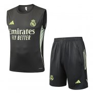 Chandal del Real Madrid Sin Mangas 25-26 Gris Verde
