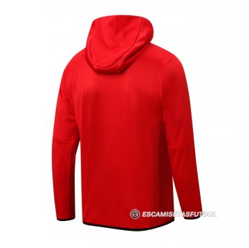 Chaqueta con Capucha del Atletico Madrid 22-23 Rojo