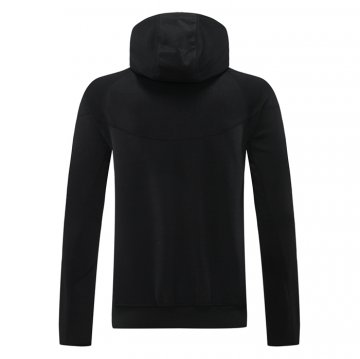 Chaqueta con Capucha del Barcelona 2024-25 Negro