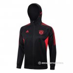 Chaqueta con Capucha del Bayern Munich 23-24 Negro