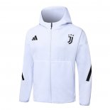 Chaqueta con Capucha del Juventus 25-26 Blanco