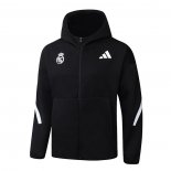 Chaqueta con Capucha del Real Madrid 25-26 Negro
