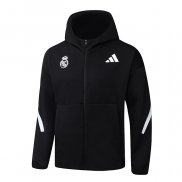 Chaqueta con Capucha del Real Madrid 25-26 Negro
