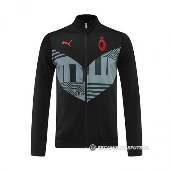 Chaqueta del AC Milan 22-23 Negro - Haga un click en la imagen para cerrar