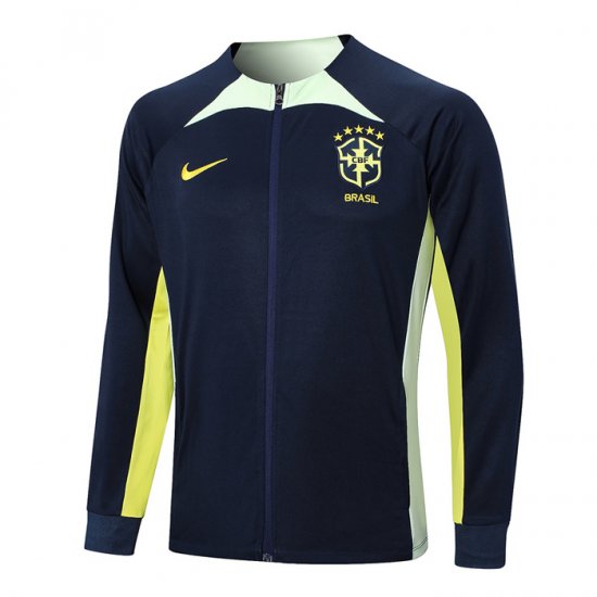 Chaqueta del Brasil 2022-2023 Azul - Haga un click en la imagen para cerrar