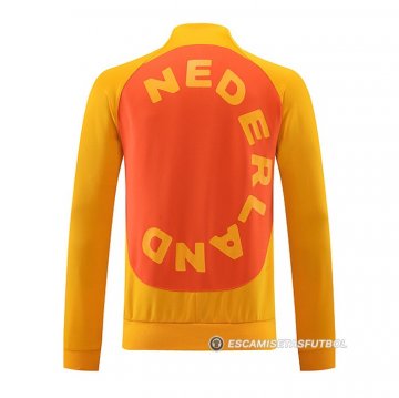 Chaqueta del Paises Bajos 22-23 Naranja