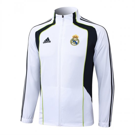 Chaqueta del Real Madrid 25-26 Blanco Negro - Haga un click en la imagen para cerrar