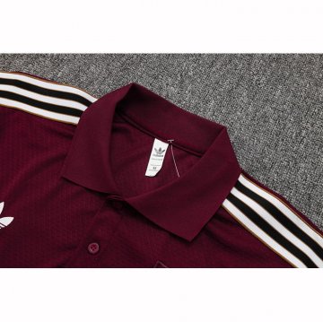 Conjunto Polo del Ajax 25-26 Rojo