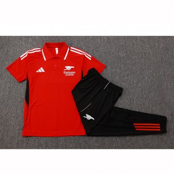 Conjunto Polo del Arsenal 25-26 Rojo