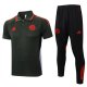 Conjunto Polo del Bayern Munich 25-26 Verde Oscuro