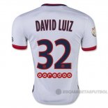 Camiseta Jugador del Paris Saint-Germain David Luiz 2ª Equipacio