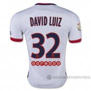 Camiseta Jugador del Paris Saint-Germain David Luiz 2ª Equipacio