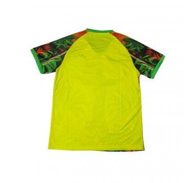 Tailandia Camiseta Brasil Jesus25-26 Amarillo Verde