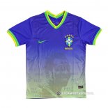 Tailandia Camiseta Brasil Pele Special 2022 Azul