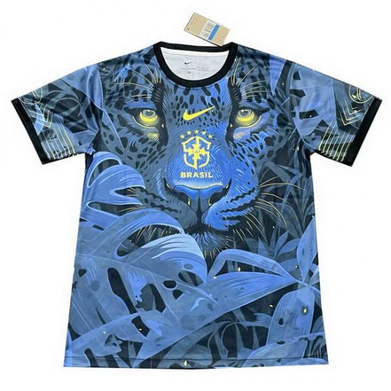 Tailandia Camiseta Brasil Special 24-25 Azul - Haga un click en la imagen para cerrar