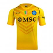Tailandia Camiseta Napoli Portero 23-24 Amarillo
