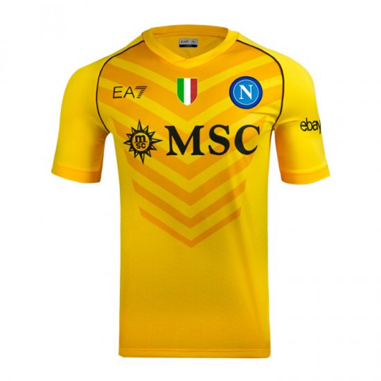 Tailandia Camiseta Napoli Portero 23-24 Amarillo - Haga un click en la imagen para cerrar