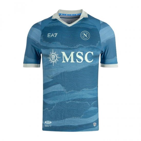 Tailandia Camiseta Napoli Special 24-25 Azul - Haga un click en la imagen para cerrar