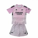 Camiseta Arsenal Portero Nino 25-26 Rosa