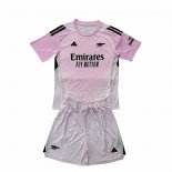 Camiseta Arsenal Portero Nino 25-26 Rosa
