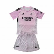 Camiseta Arsenal Portero Nino 25-26 Rosa