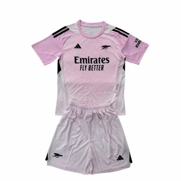 Camiseta Arsenal Portero Nino 25-26 Rosa