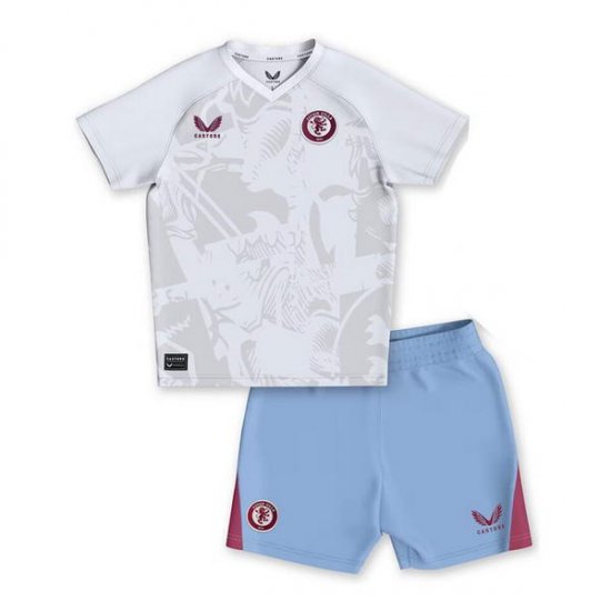Camiseta Aston Villa 2ª Nino 23-24 - Haga un click en la imagen para cerrar