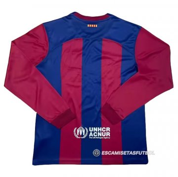 Camiseta Barcelona 1ª Manga Larga 23-24