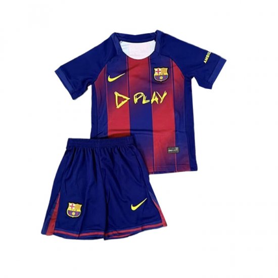 Camiseta Barcelona 1ª Nino 25-26 - Haga un click en la imagen para cerrar
