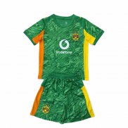 Camiseta Borussia Dortmund Portero 1ª Nino 25-26 Verde