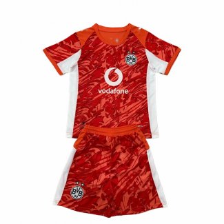 Camiseta Borussia Dortmund Portero 2ª Nino 25-26 Rojo