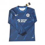Camiseta Chelsea 2ª Manga Larga 23-24