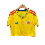 Camiseta Colombia 1ª Mujer Corta 2026