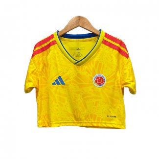 Camiseta Colombia 1ª Mujer Corta 2026