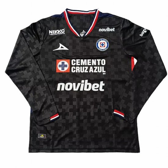 Camiseta Cruz Azul 3ª Manga Larga 25-26 - Haga un click en la imagen para cerrar