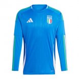Camiseta Italia 1ª Manga Larga 24-25