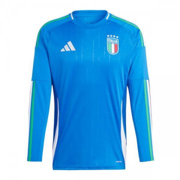 Camiseta Italia 1ª Manga Larga 24-25