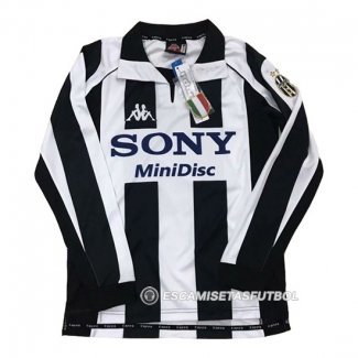 Camiseta Juventus 1ª Manga Larga Retro 1997-1998