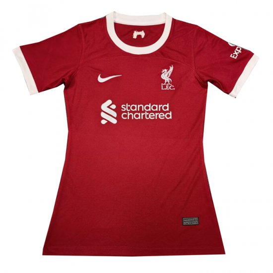 Camiseta Liverpool 1ª Mujer 23-24 - Haga un click en la imagen para cerrar