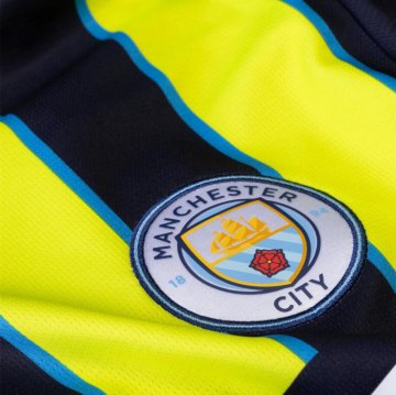 Camiseta Manchester City 2ª Manga Larga 24-25