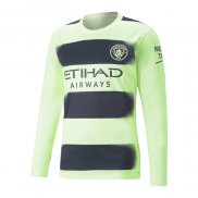 Camiseta Manchester City 3ª Manga Larga 22-23