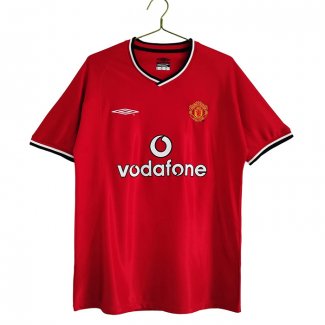Camiseta Manchester United 1ª Retro 00-02